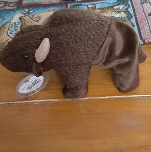 Ty Beanie Baby Roam the Buffalo 1998